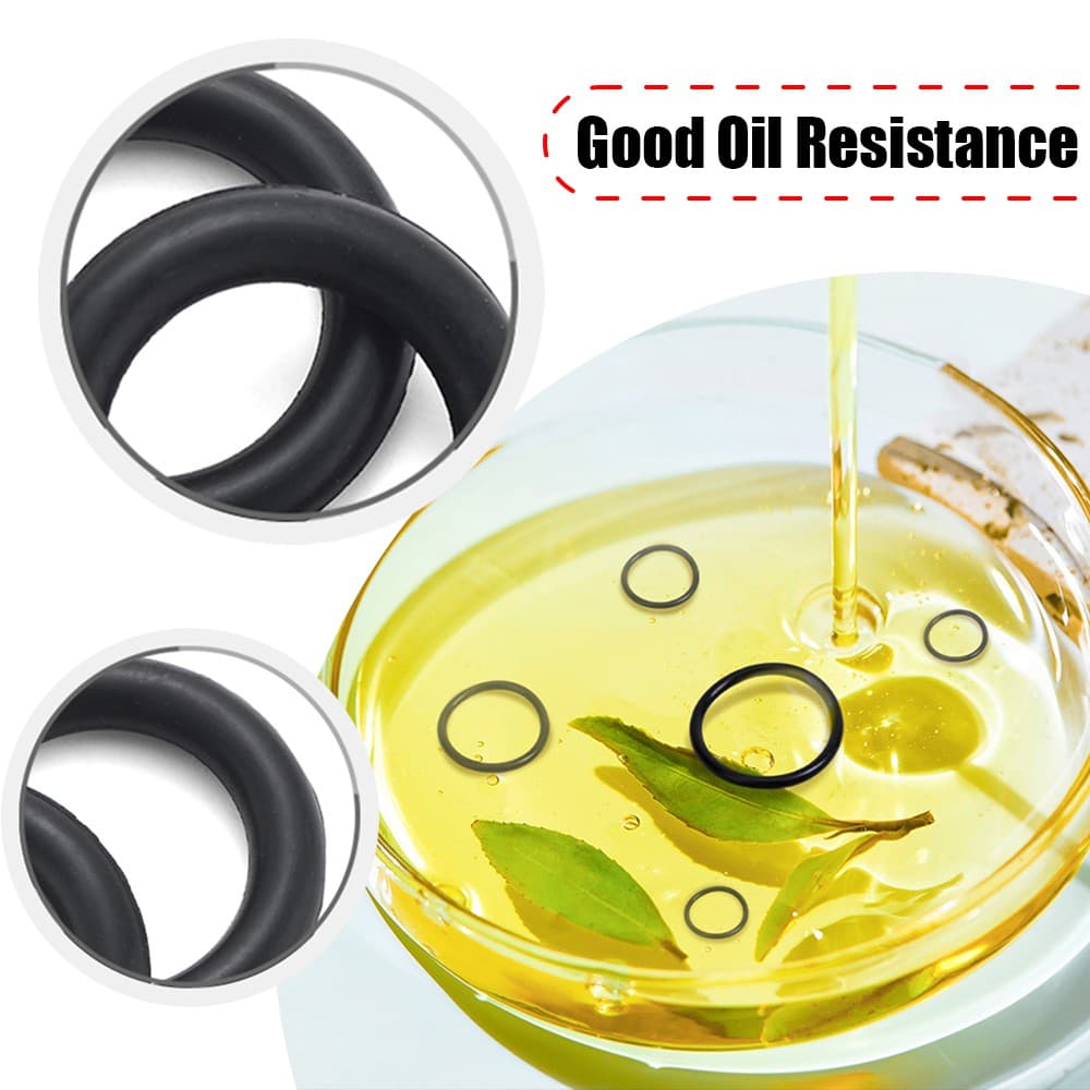 O Rings Seal NBR Nitrile Rubber 2.5mm Cross Section 4-245mm ID O Rings 70° 4