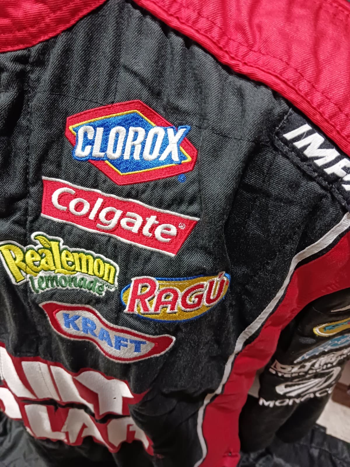 Fitz Bradshaw Family Dollar Race Used Lrg Pit Crew Firesuit NASCAR Ted Musgrave 3