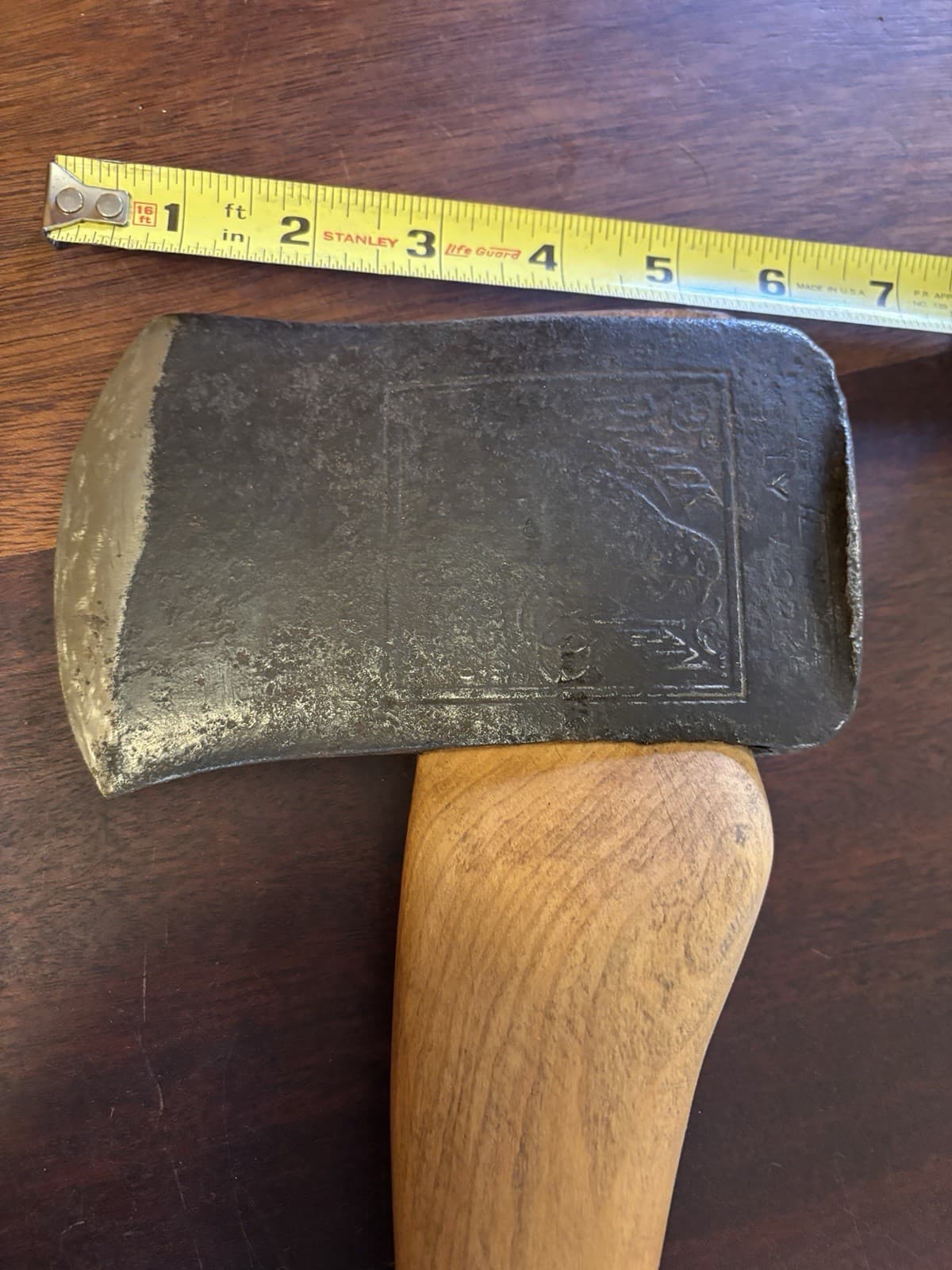 Vtg.  True Temper Kelly Black Raven Hand Axe - Restored, New Cherry Wood Handle 2