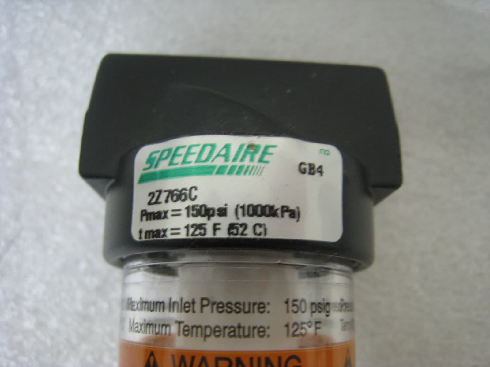 Speedaire 2Z766C Air Line Filter Separator, 328537 3