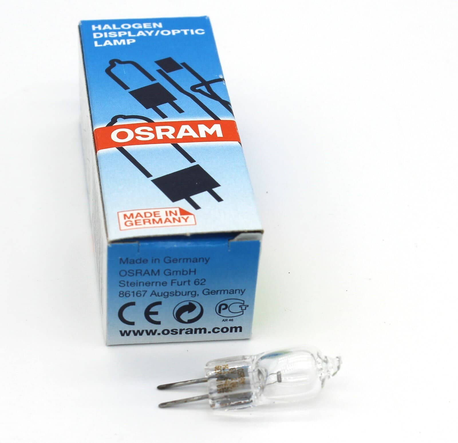Osram HLX 64250 Halogen light bulb 6V 20W G4 NAED 54261 microscope bulb Project 4