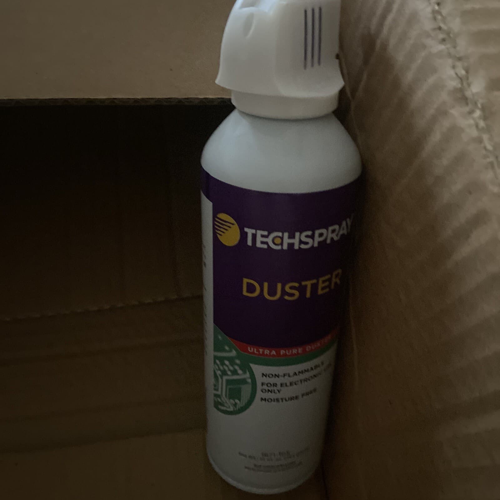 TechSpray 1671-10S Non Flammable Air Duster, 10 oz, Canned Air | QTY: (1)