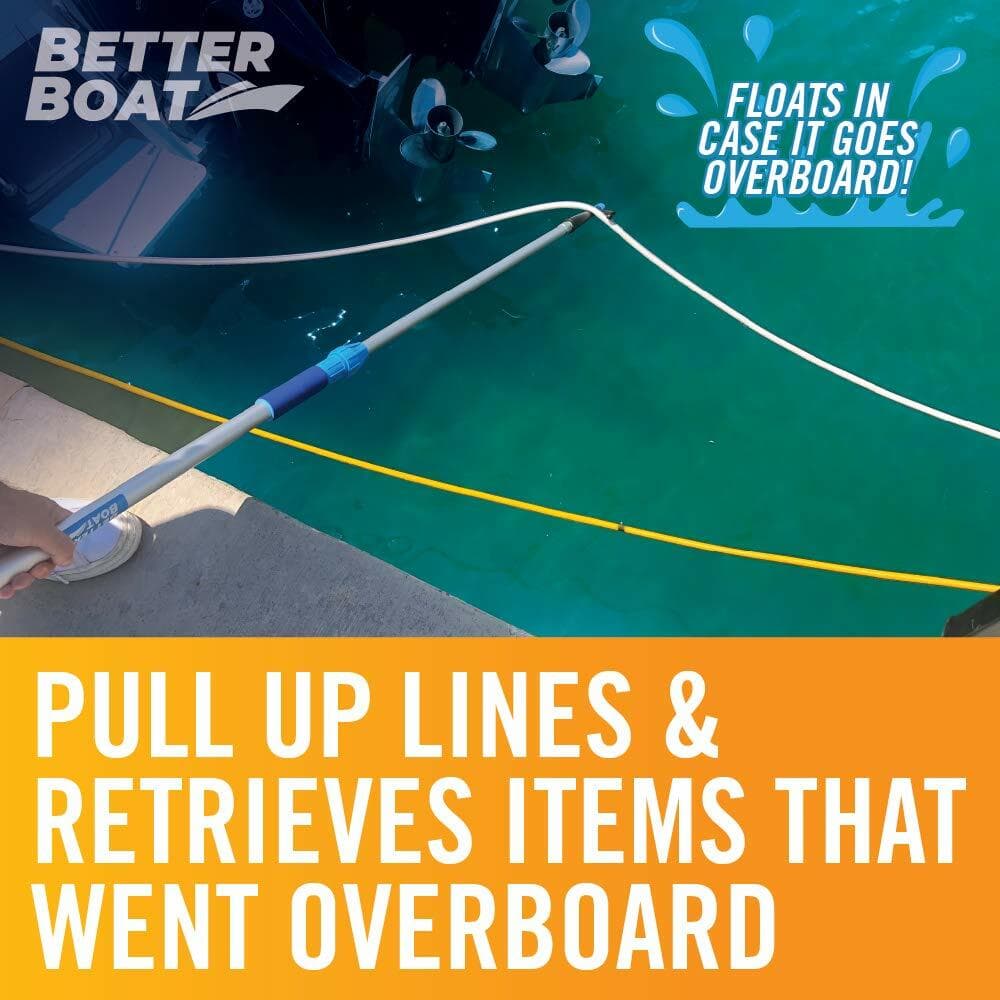 Boat Hook with Telescoping Pole and Standard Screw End 3/4" Thread with Extens.. 5