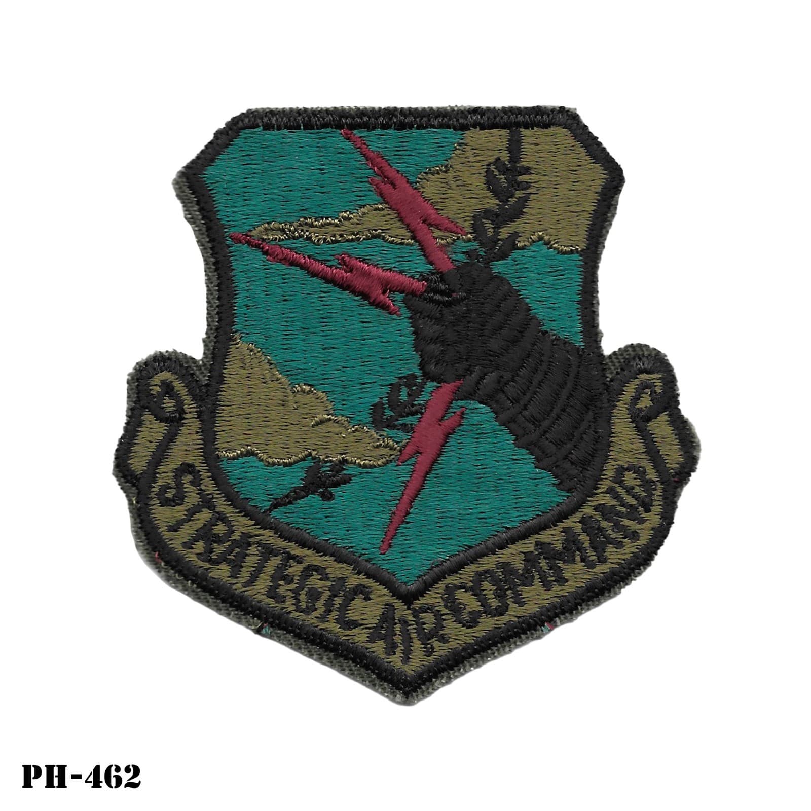Strategic Air Command ~ SAC ~ US Air Force USAF ~ Vintage Subdued Patch ~ NEW
