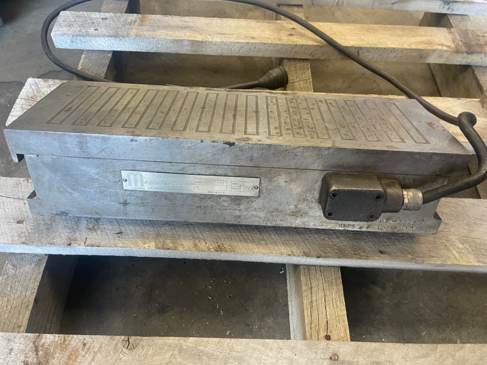 6" X 18" ELECTROMAGNETIC CHUCK WITH NEUTROFIER CONTROL 2