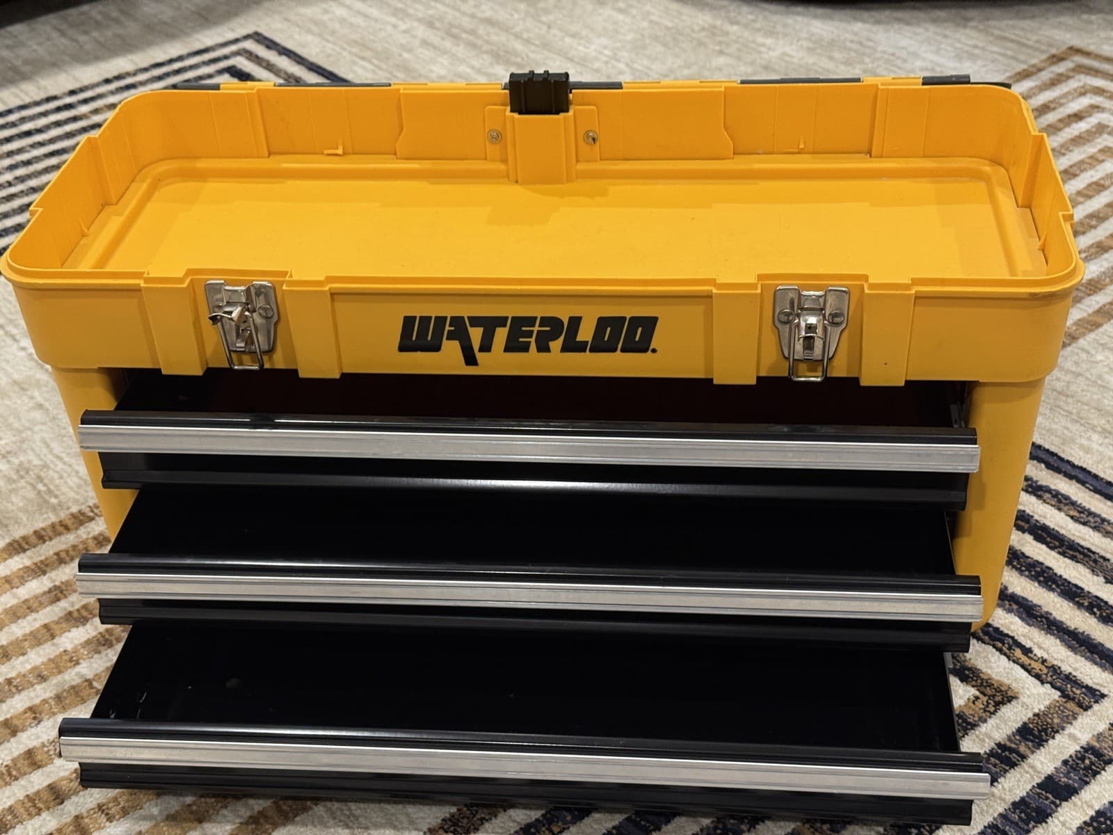 Waterloo 3 Drawer Portable Tool Chest Tool Box 3