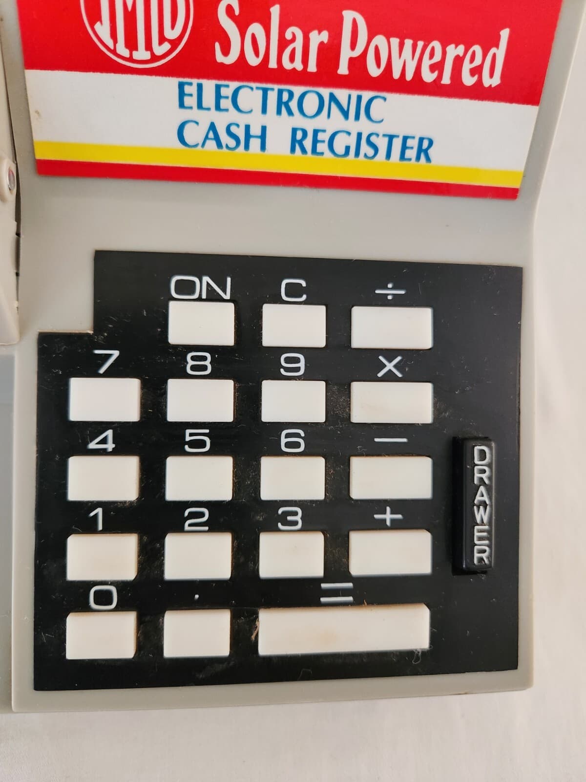 Imco Solar Powered Electronic Play Pretend Cash Register with Cash Drawer 6