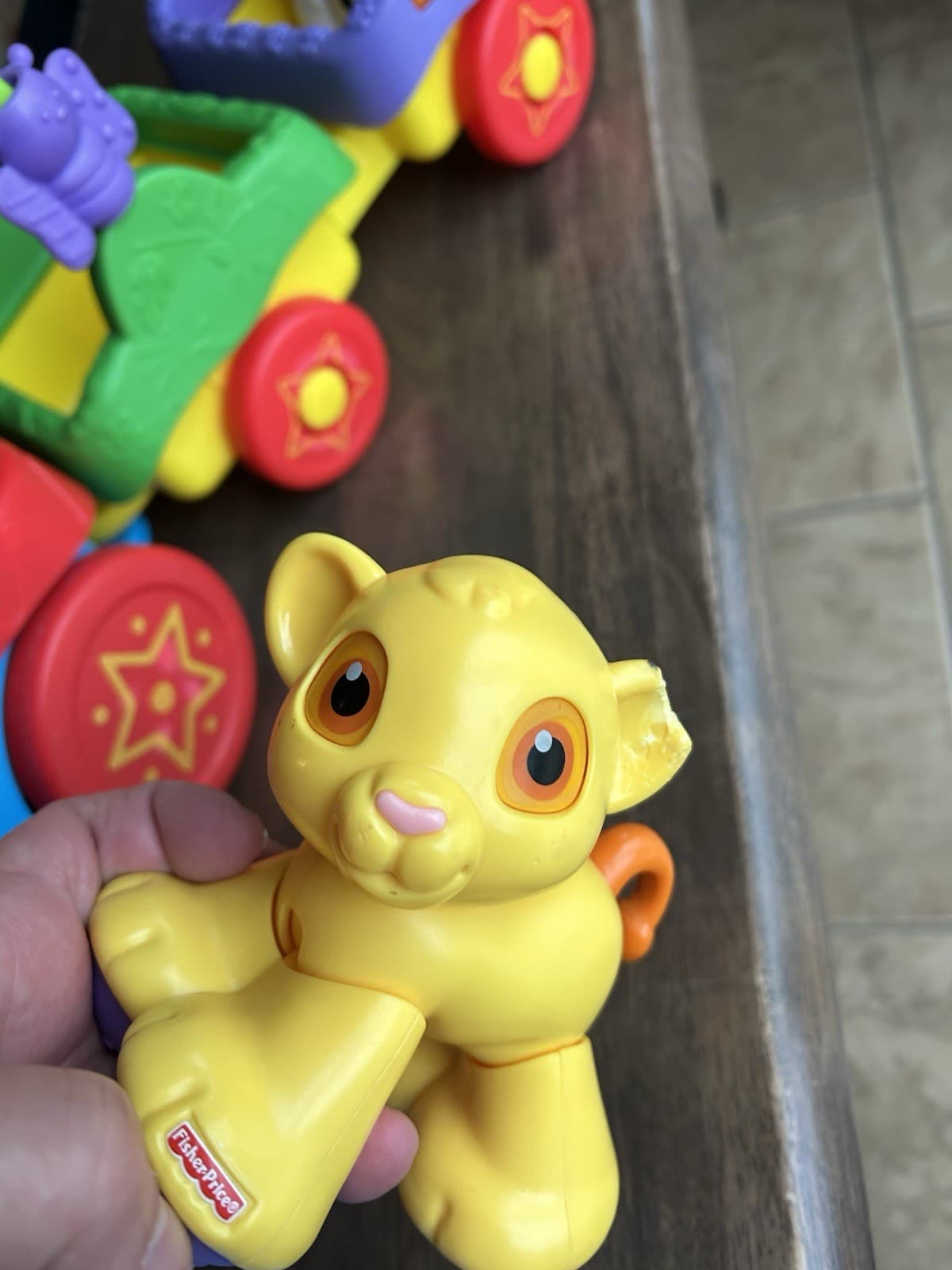 Fisher Price Amazing Animals Disney Sing Along Choo Choo Train Engine 6