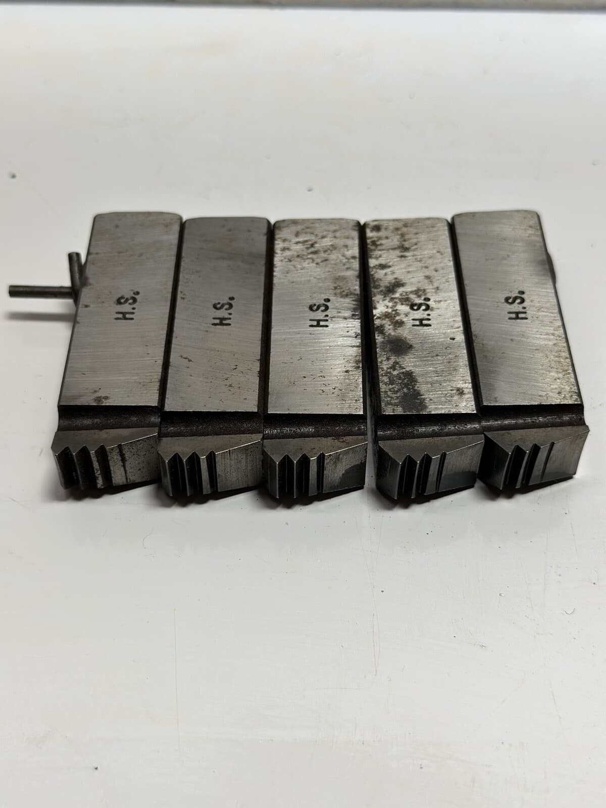 RIDGID 4PJ 3” NPT Dies Set High Speed RH for 4-P and 4PJ Threaders 3