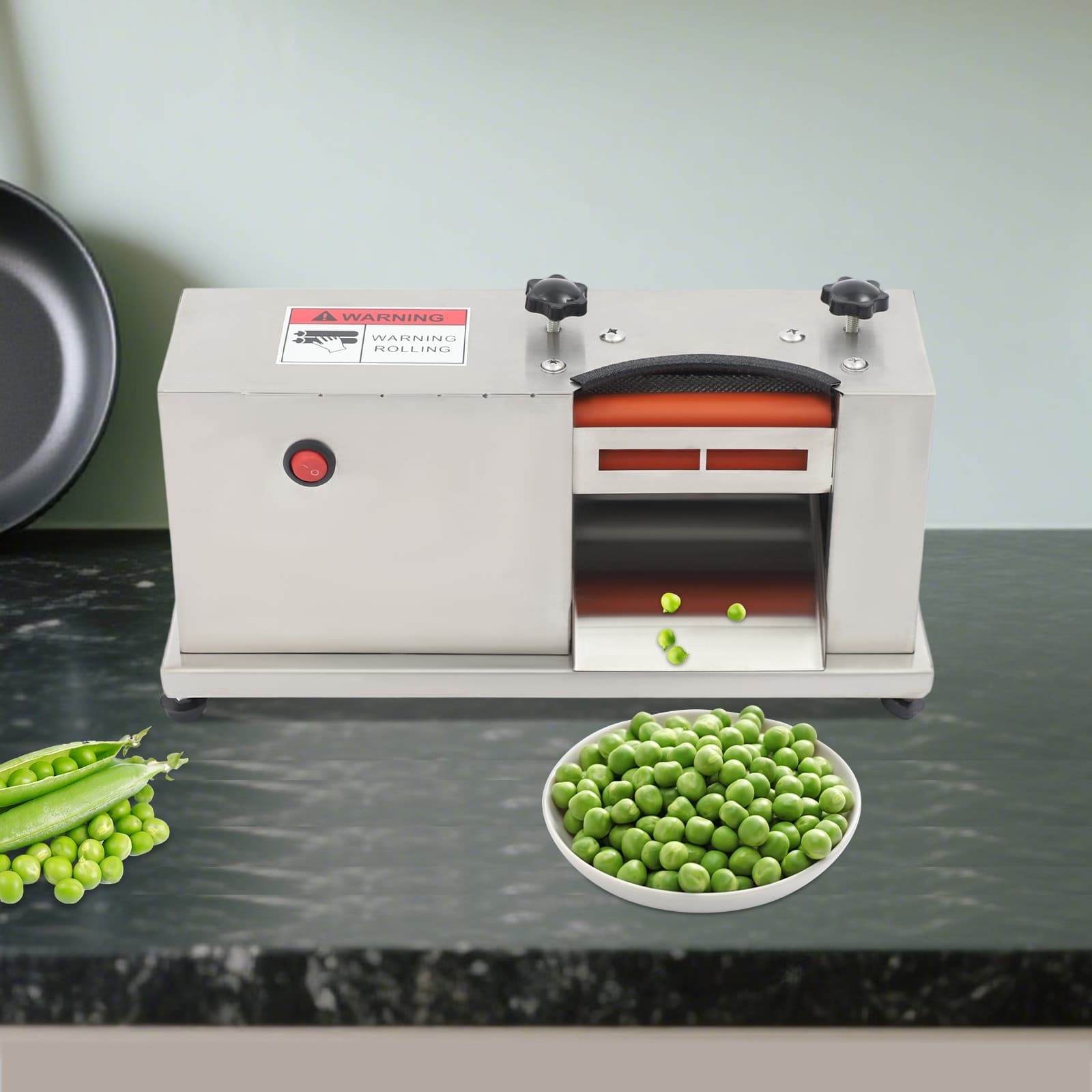 Commercial Electric Bean Sheller Restaurant Bean Peeler Bean Peeling Machine 4