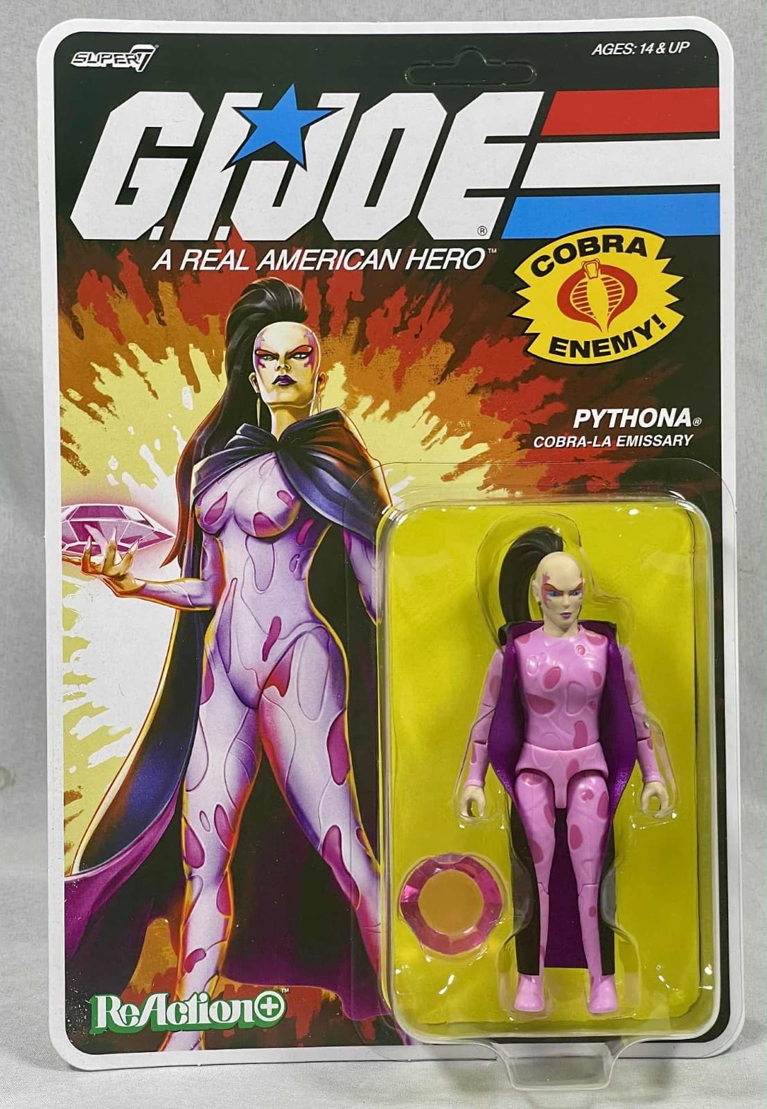 G.I.Joe ReAction+ Wave 5 Arctic Destro Arctic Snake Eyes Big Lob Pythona oring 4