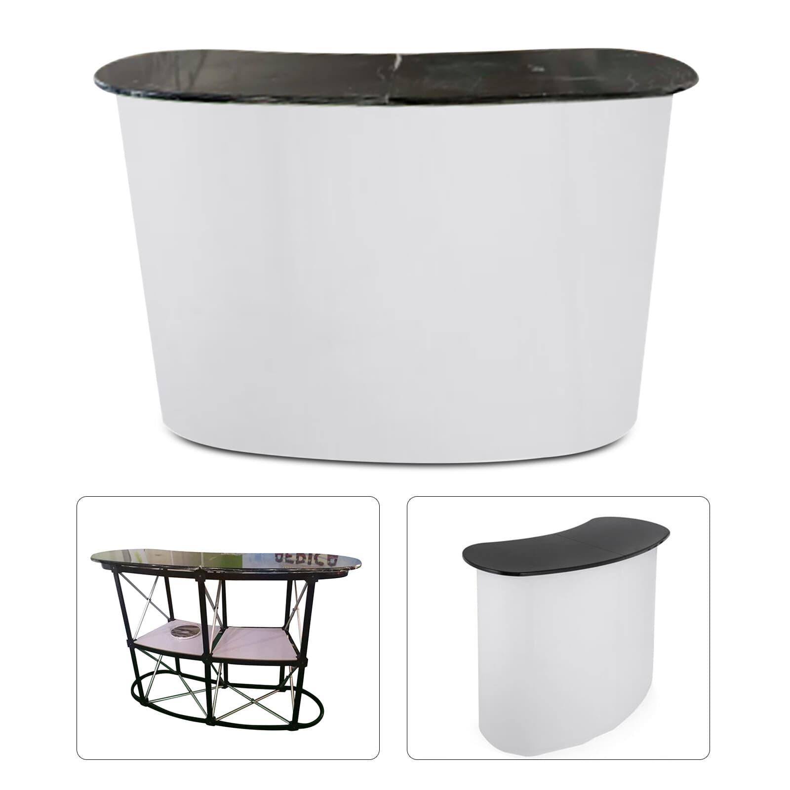 Trade Show Salon Reception Desk Display Retail Counter Exhibition Register Stand 6