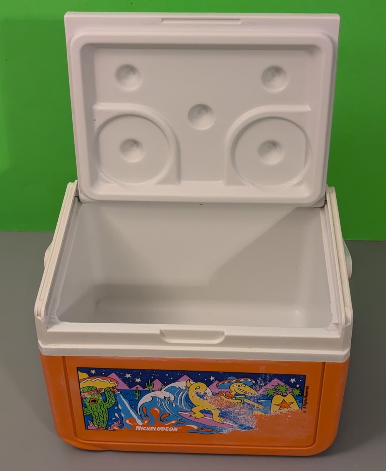Vtg 1991 Nickelodeon Doo Wop Dinosaurs Cooler - RARE 90s Coleman - USA - *READ* 5