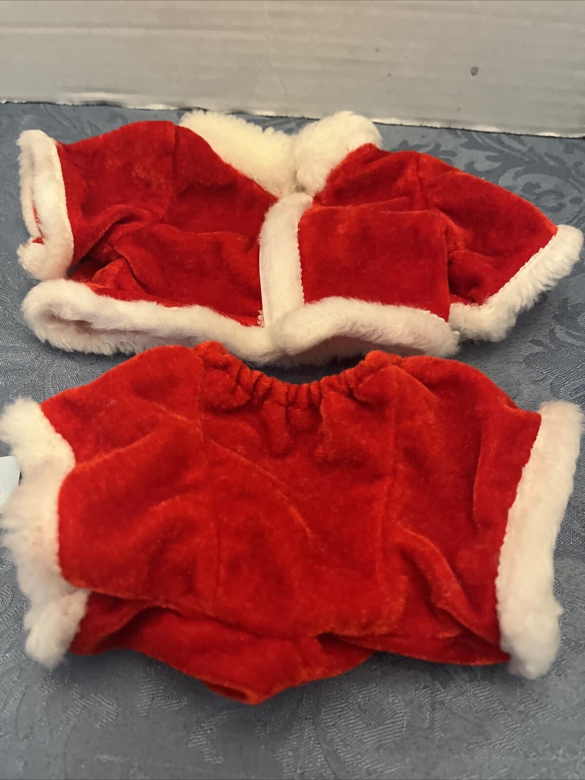 Webkinz Christmas Santa Claus Suit Outfit NO SANTA HAT **READ DESCRIP** has code 3