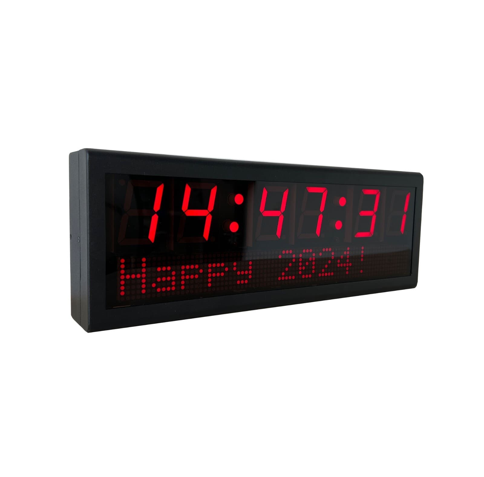 LED NTP PoE Clock for Home Decoration, Network Synchronized, Automatic DST Reset 3