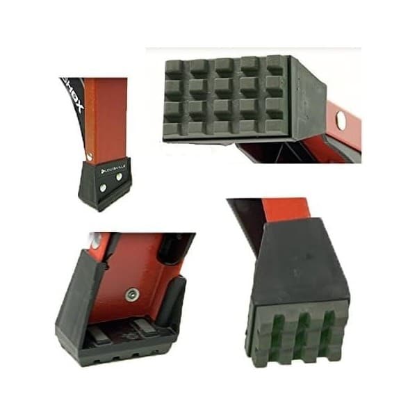 Louisville Fm1408hd 8 Ft Fiberglass Twin Stepladder, 375 Lb Capacity 4