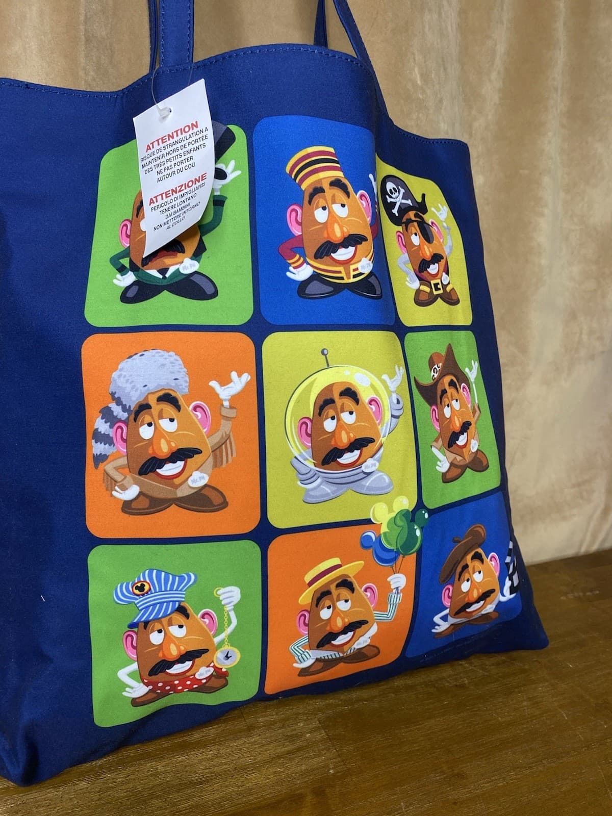 Mr Potato Head Bag 2015 Disney Parks Tote Toy Story 4