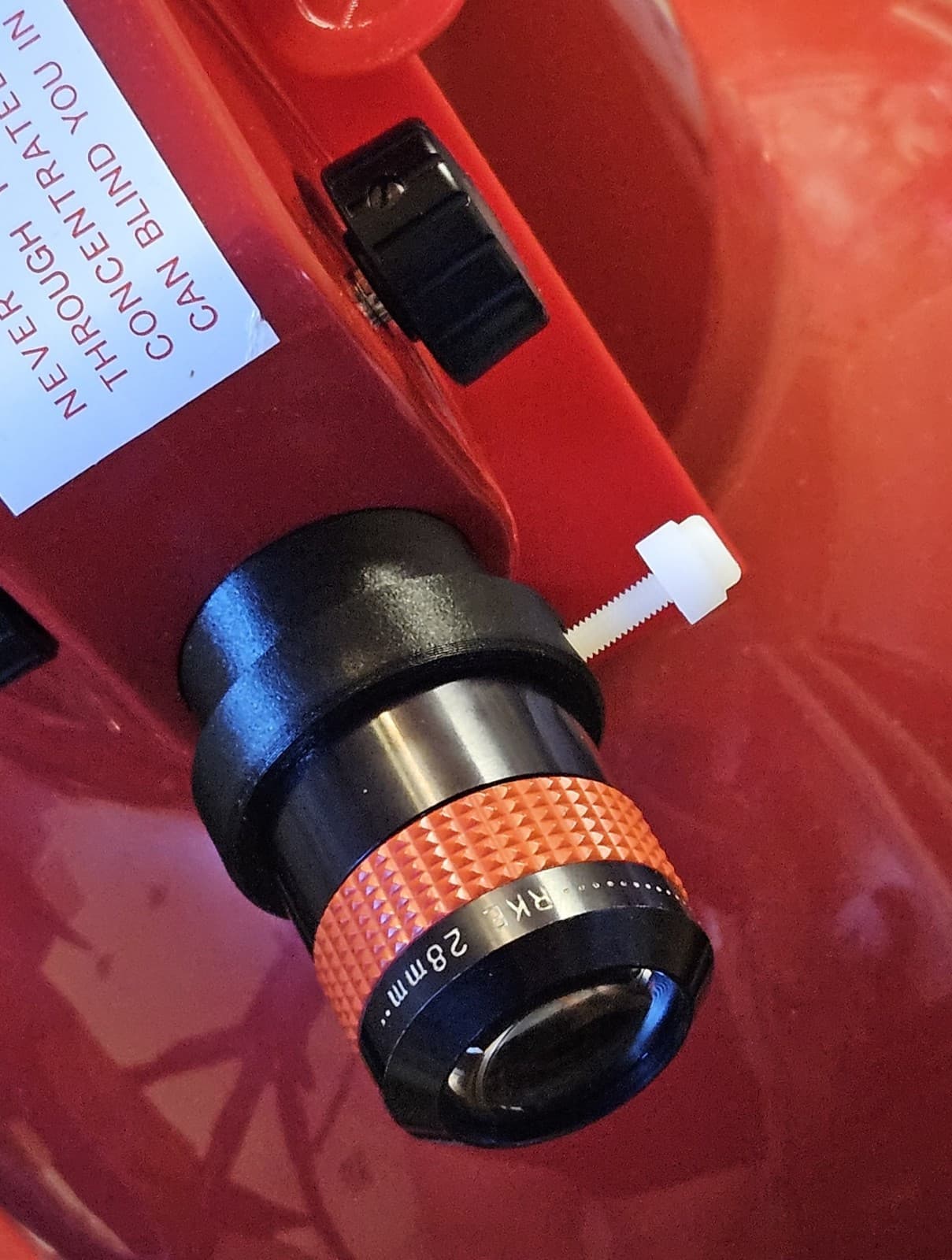 Edmund Scientific Astroscan Telescope DELUXE Replacement Drawtube