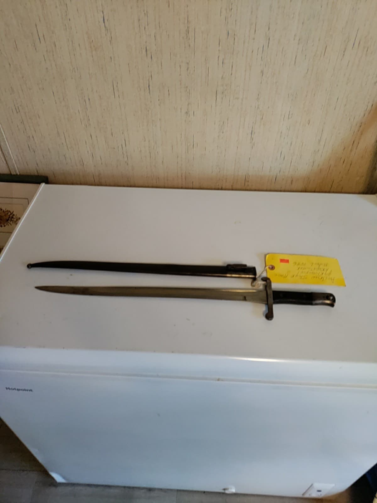 Portuguese M. 1886 Steyr bayonet and scabbard