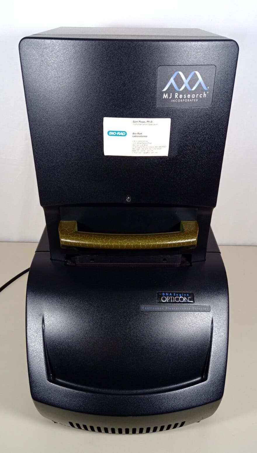 MJ Research Bio Rad DNA Engine Opticon Continuous Fluorescence Detector CFD-3200 2