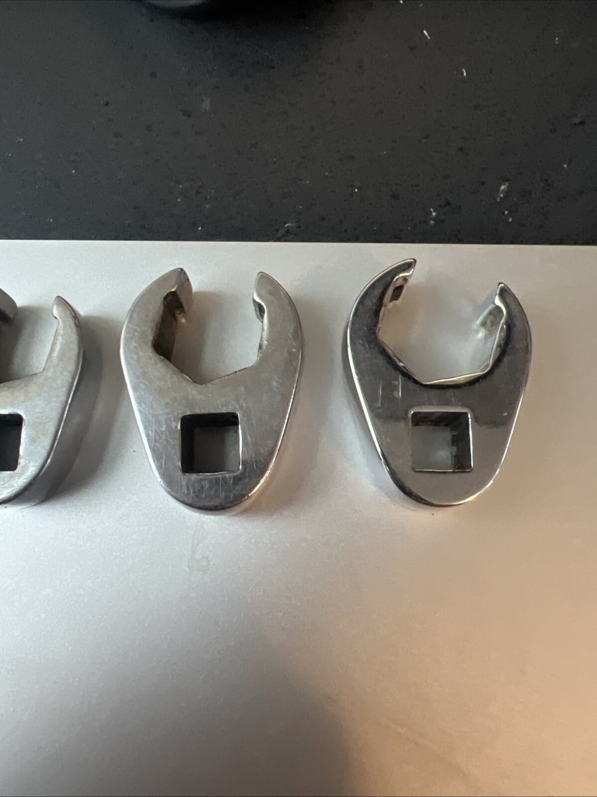 SNAP-ON Crowfoot Flare Wrench Set 207SFRH SAE 3/8 - 3/4 7 Pcs 🔥 6