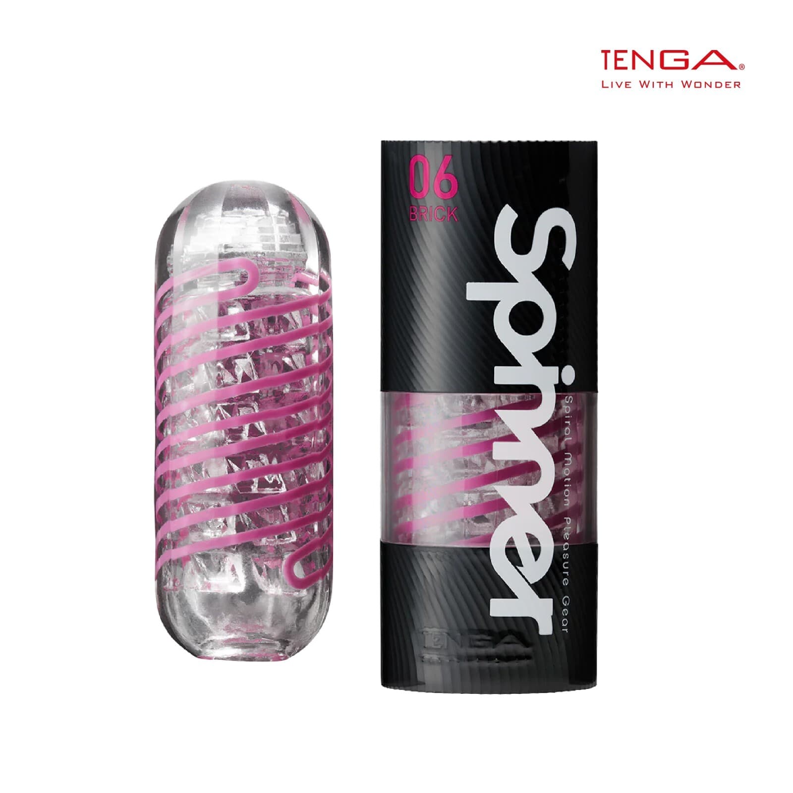 TENGA SPINNER Reusable Spiral-Motion Male Masturbator/Stroker NIB NWT