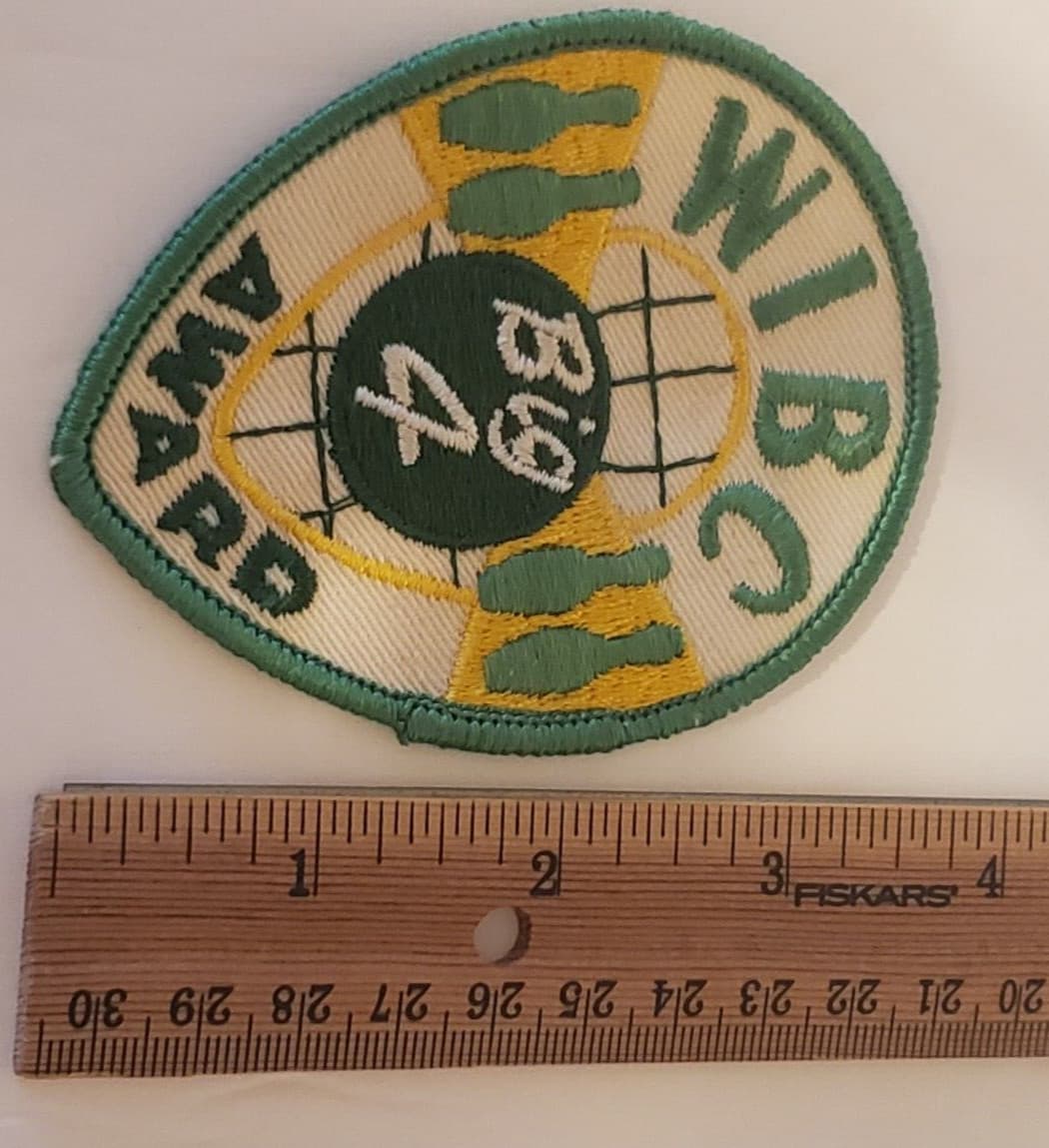 WIBC Award Big 4 Bowling Patch 5