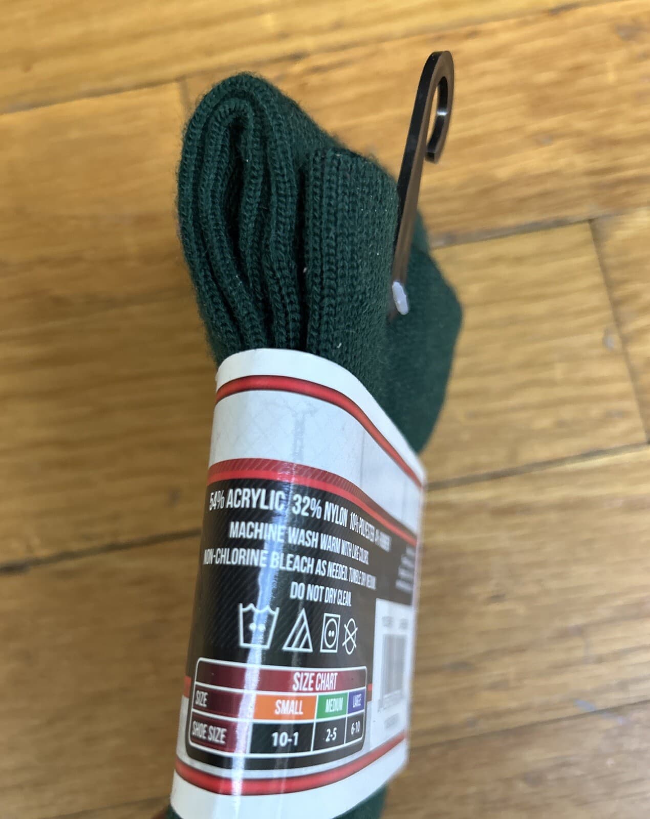 Franklin Youth Small Baseball / Softball Socks - Shoe Size 10-1 Dark Green 3