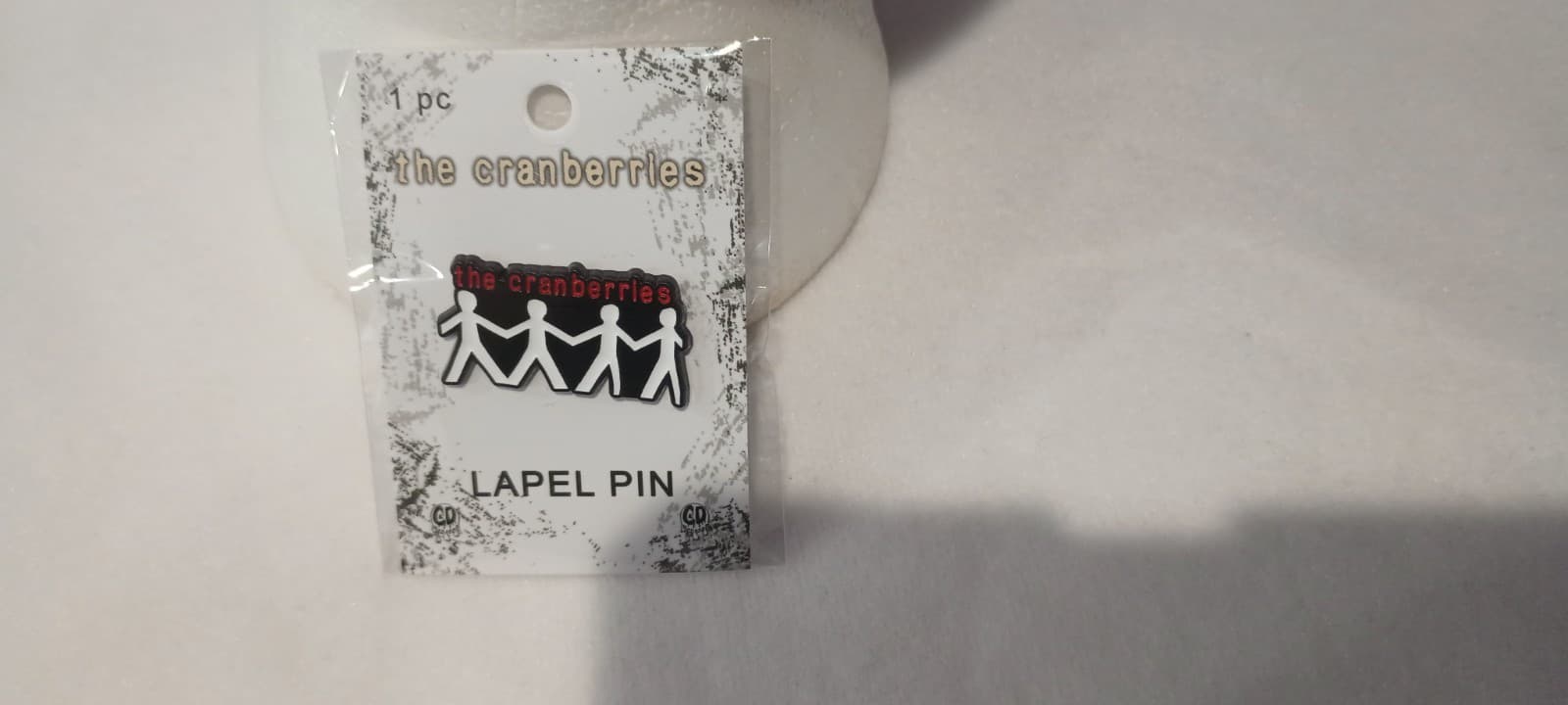 The Cranberries Stick Man Logo 1.5 Inch Lapel Pin 2