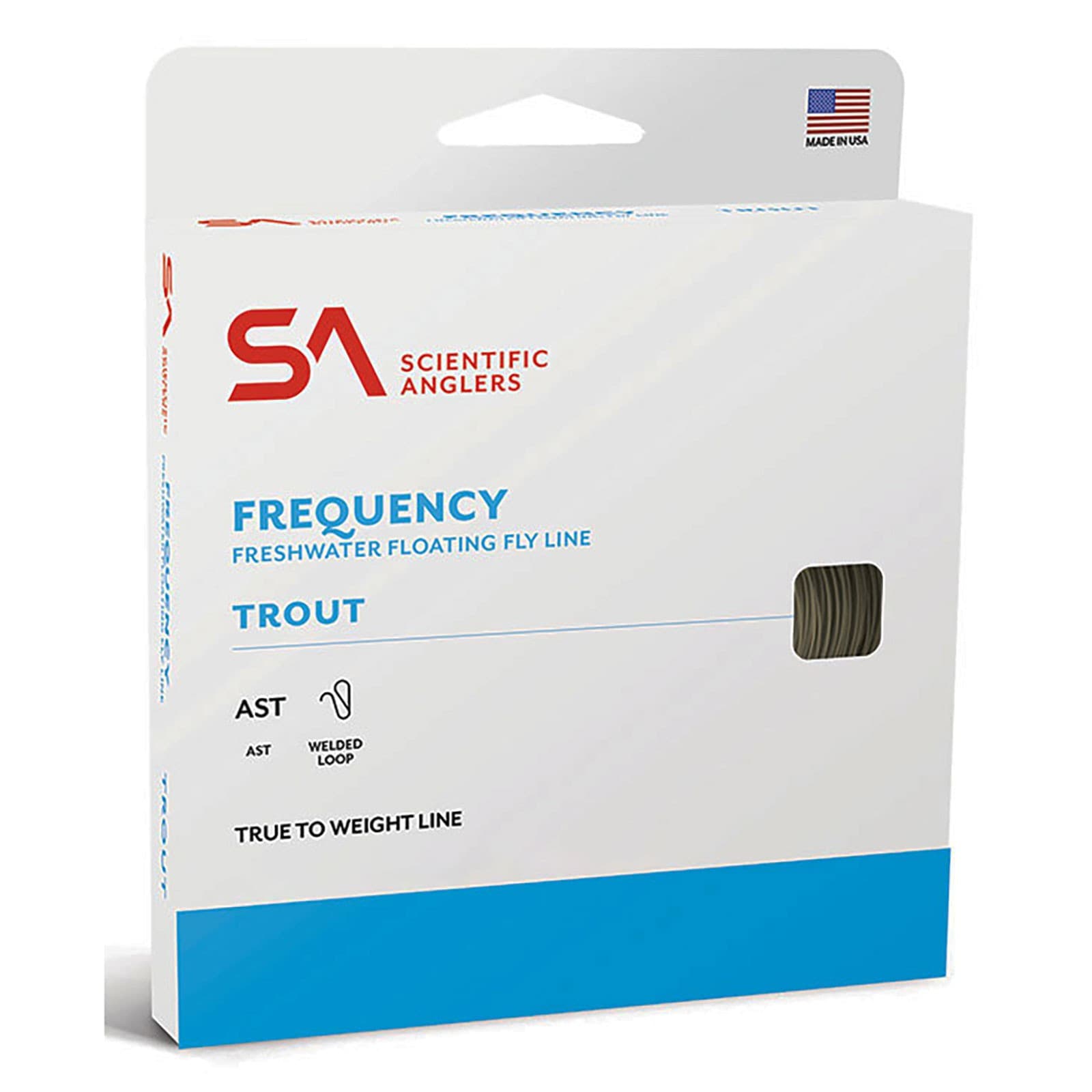 SA Frequency Trout Fly Line Buckskin