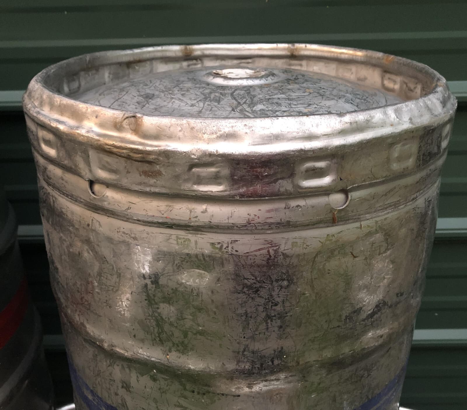 Half Barrel 15.5 Gallon Beer Keg can stainless steel empty Gordon Biersch corny 4