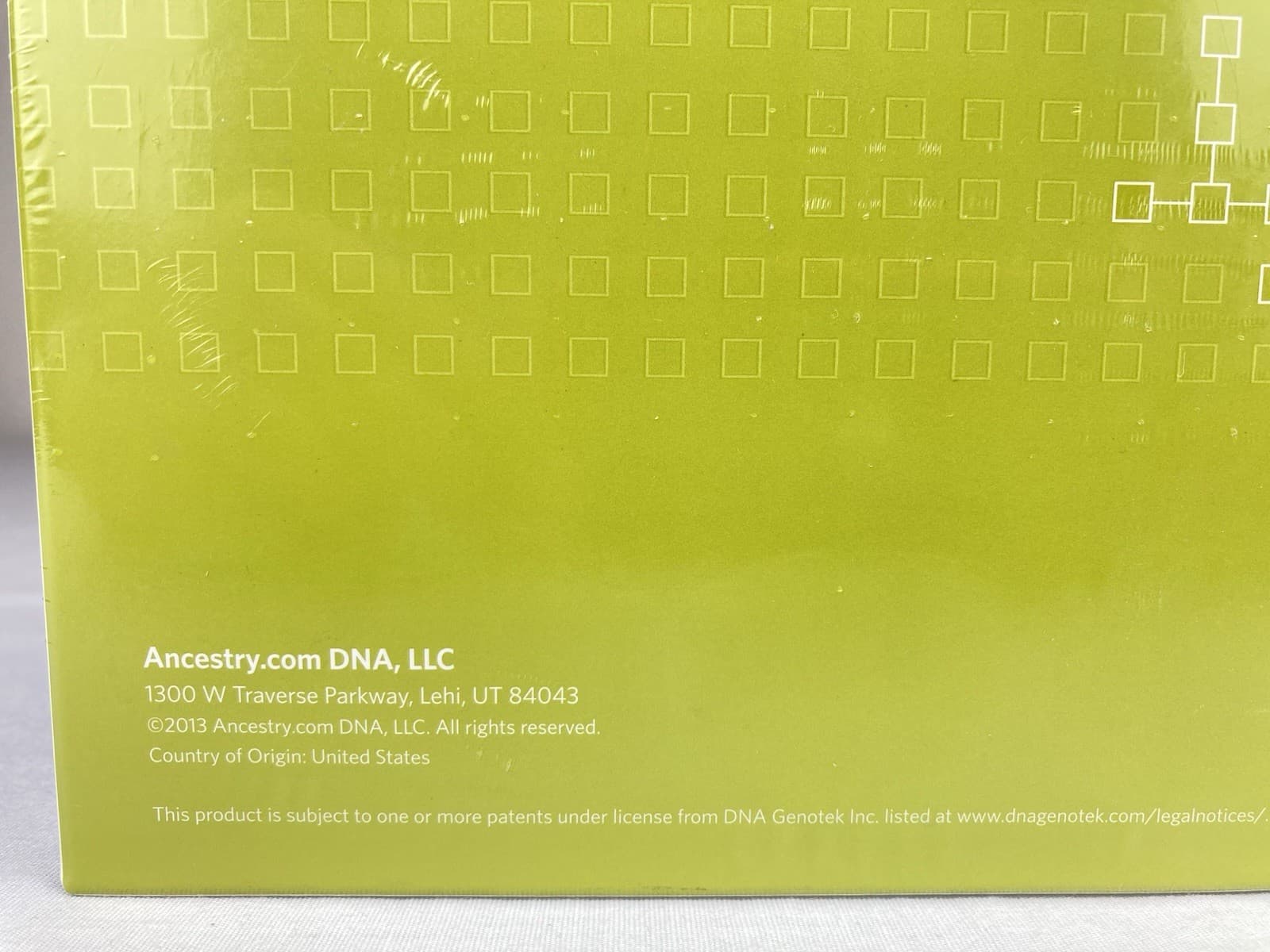 GENUINE ORIGINAL GENETIC ANCESTRY DNA KIT GENETIC TESTING 2013 NEW SEALED! 2