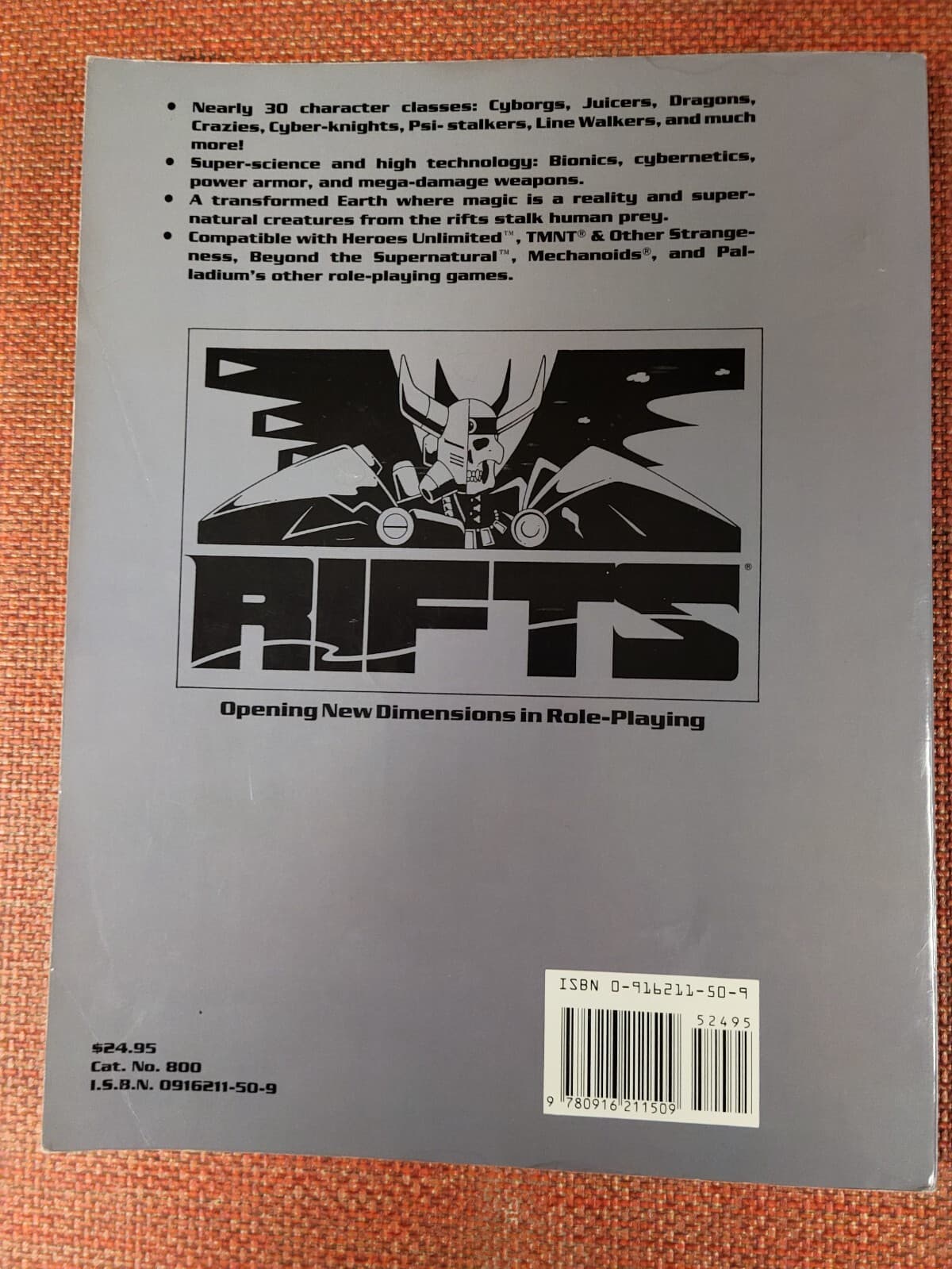Rifts Roleplaying Game Core Rulebook - Palladium Books - 1994 2