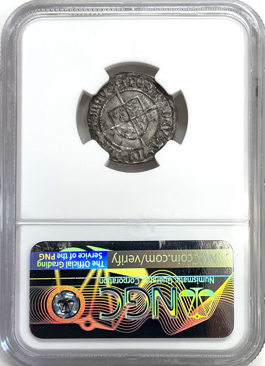 1502 -1504 SILVER ENGLAND 1/2 GROAT KING HENRY VII COIN NGC AU 58 S-2262a 4