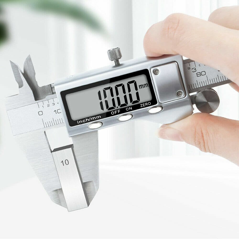 6" Stainless Steel Digital Caliper Vernier Micrometer Electronic Measuring Ruler 4