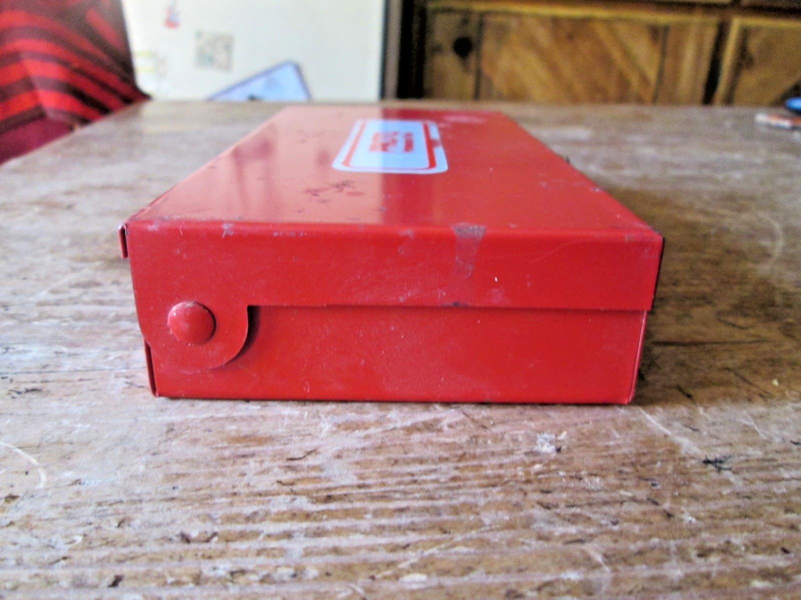 vintage proto deep socket metal storage box case 4795 3/8" drive 3