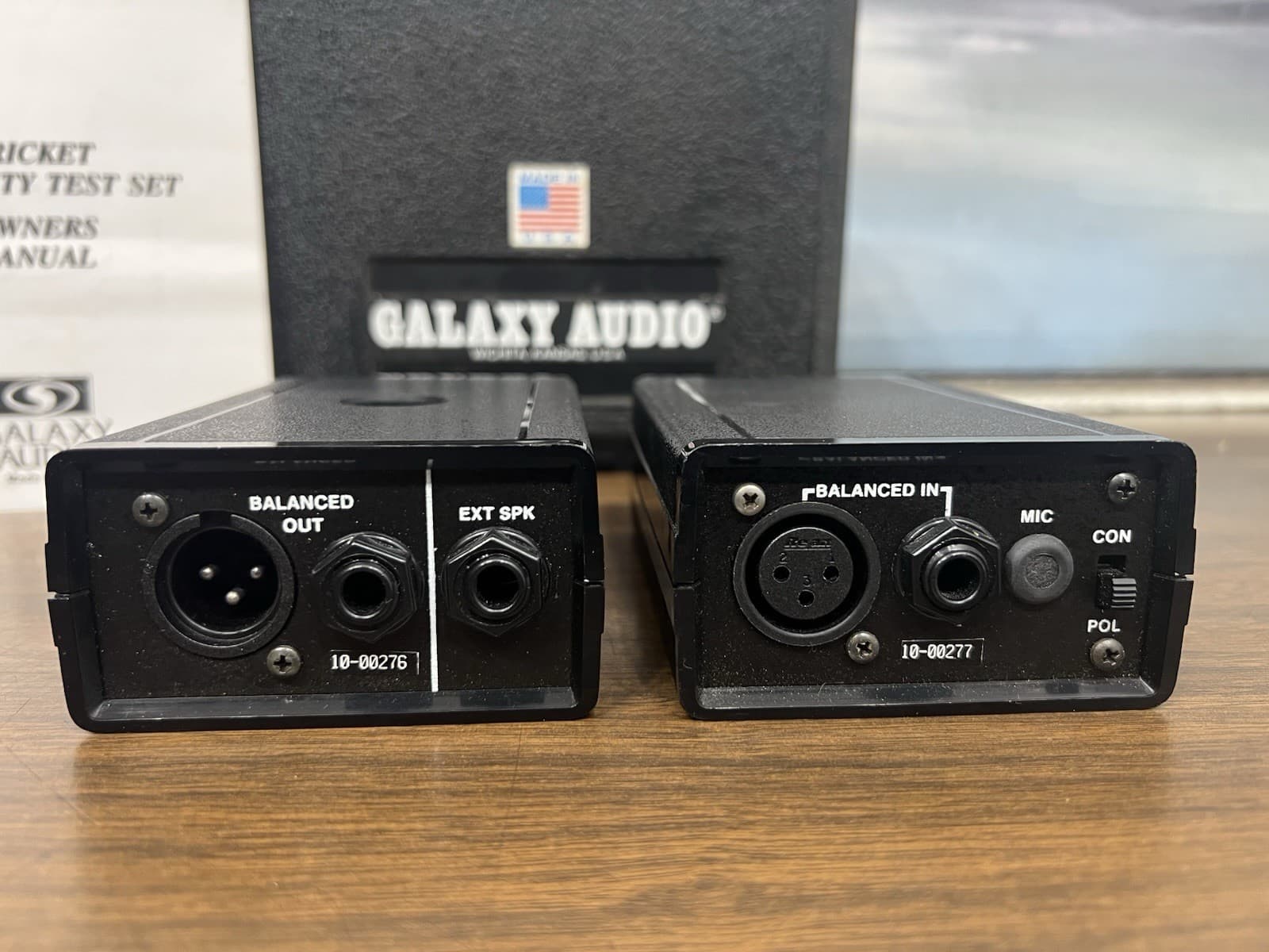 Galaxy Audio CPTS Cricket Polarity Tester 5