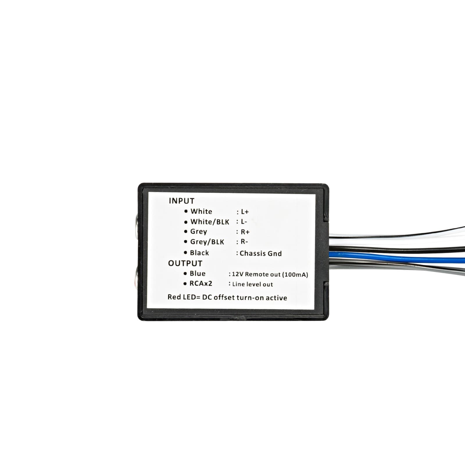 Kicker 46KISLOC2 K-Series Stereo Line-Output Converter w/ Remote Turn-On Output 6