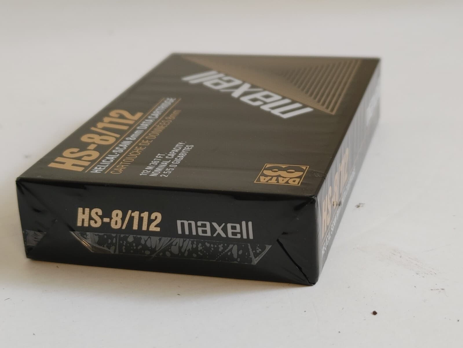Maxell HS-8/112 Helical-Scan 8mm Data Cartridge New Nominal Capacity 2.5/5.0 GB 4