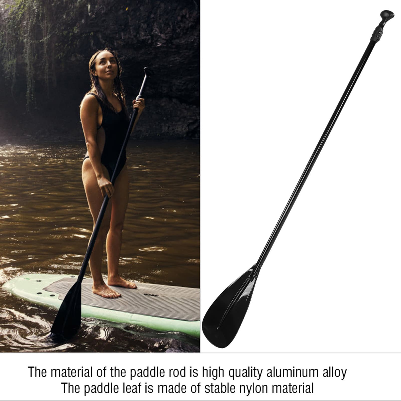 SUP Stand Up Paddle Board For Surfing Surfboard Stretchable Aluminum Alloy MU 4