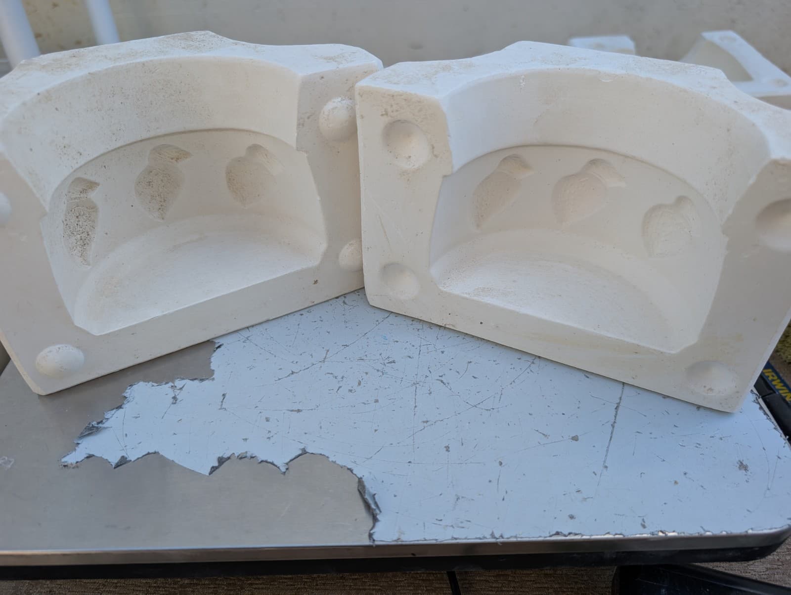 Strawberry Pot Planter Vintage Slip Casting Ceramic Mold 2