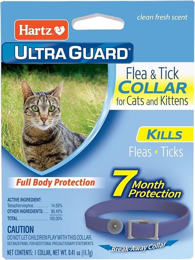 Hartz UltraGuard Flea & Tick Collar for Cats & Kittens 7 Months Protection, 1ct 2