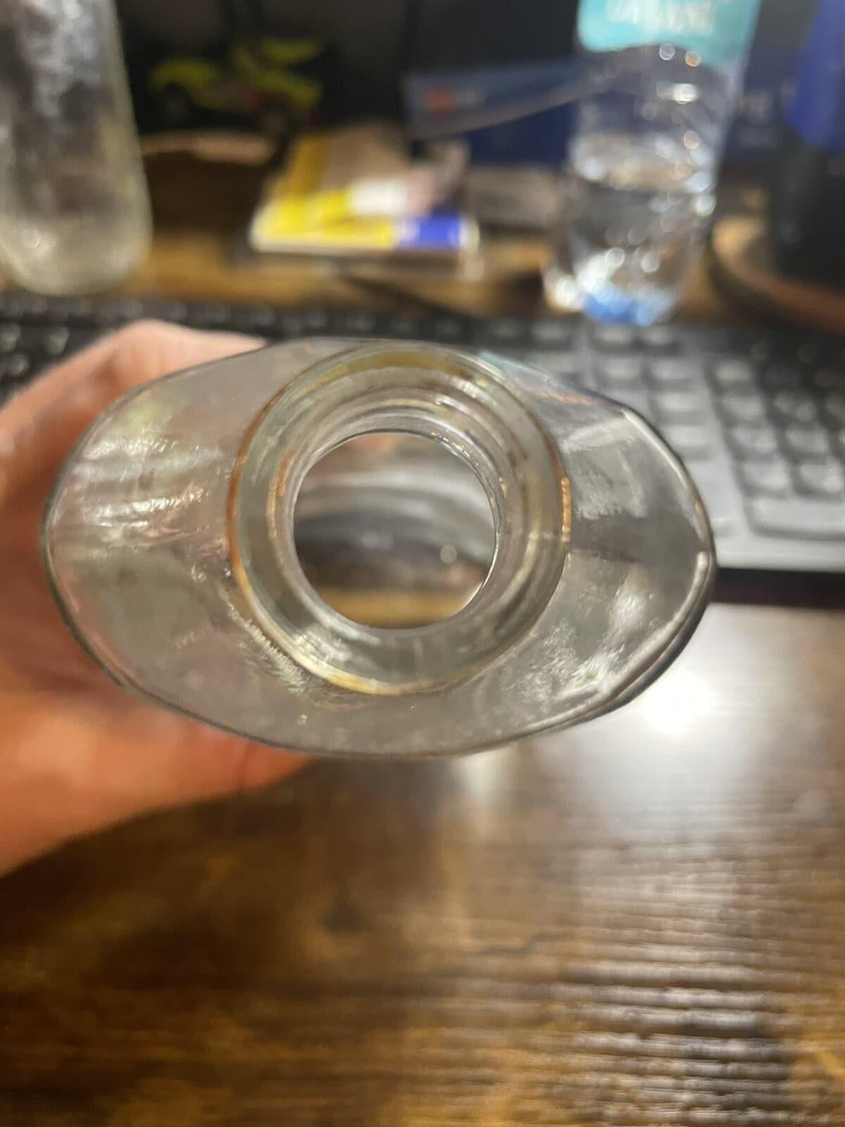 Vintage Smirnoff Double Headed Eagle Bottle 5