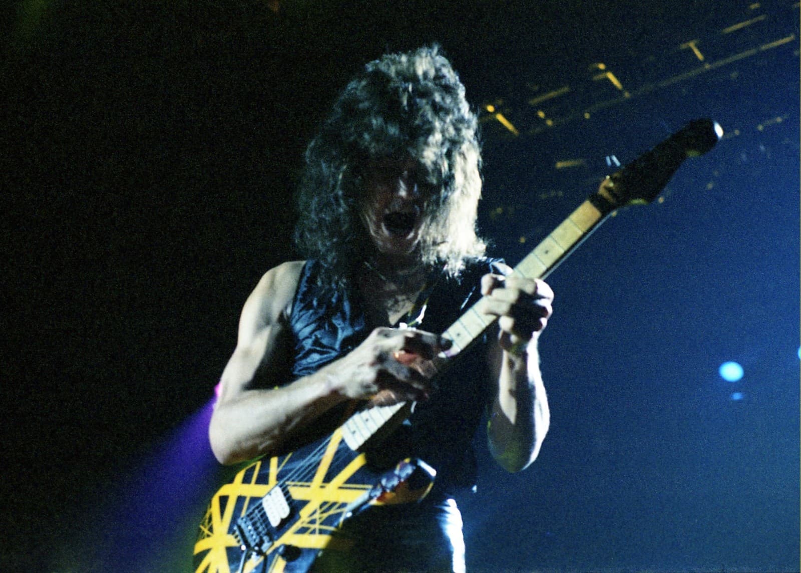 Van Halen Framed Concert Photo Eddie Van Halen 1979 Saint Paul Civic Center 3