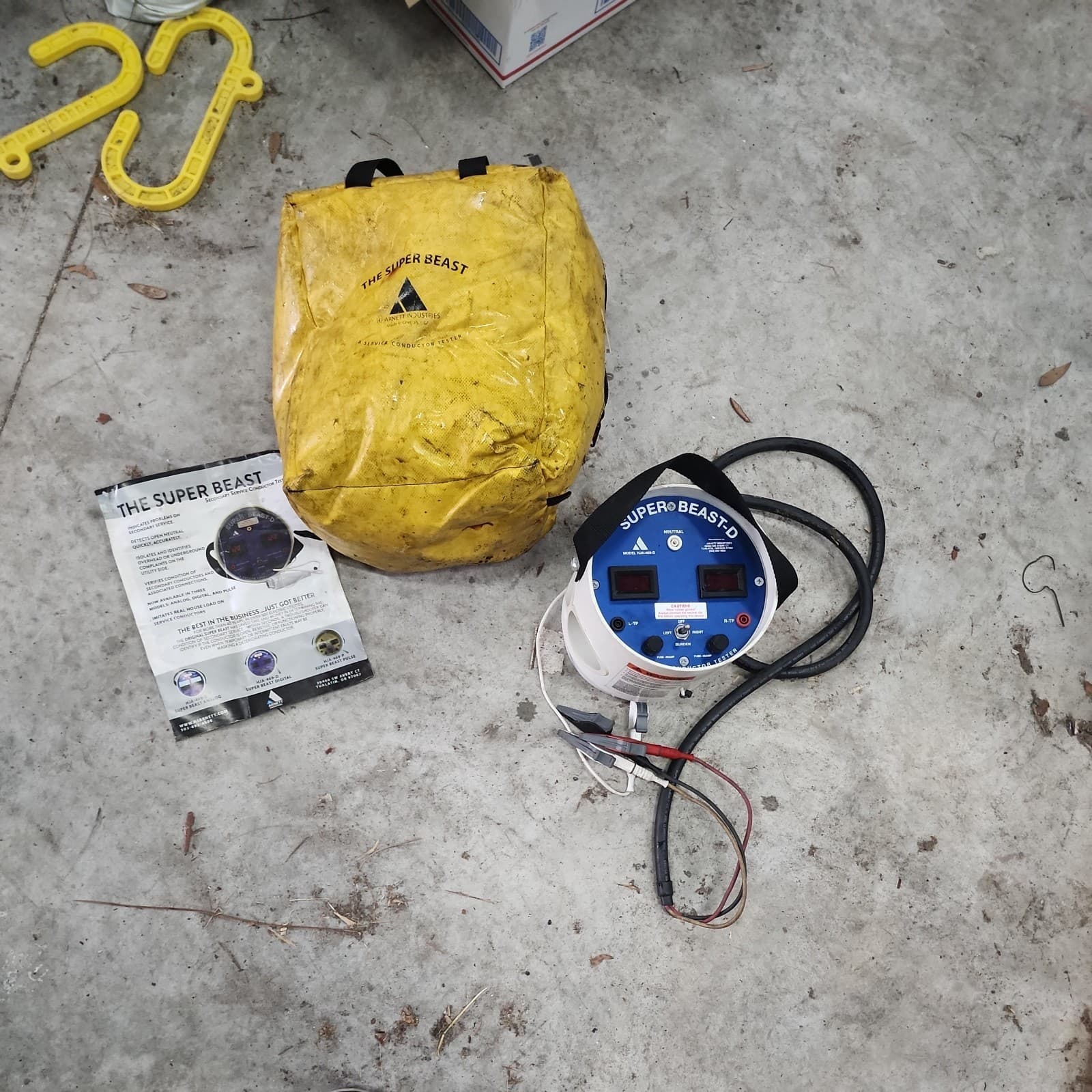 HJ Arnett Super Beast-D Service Conductor Tester HJA-469-SD 6