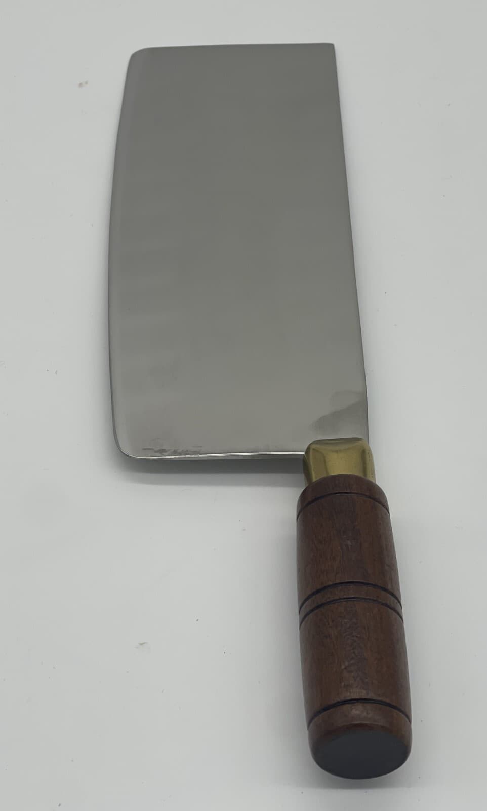 High-Quality Stainless Steel Chinese Cleaver Chef Knife Heavy Duty 8" Blade 3