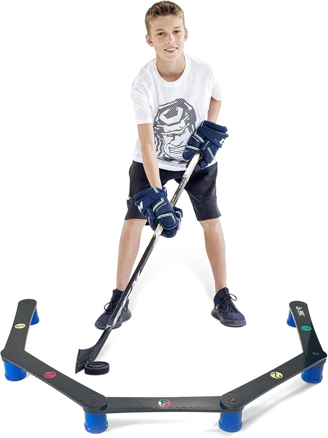 Lightweight Stickhandling Training Aid, Equipment for Puck Control, Reaction ... 2