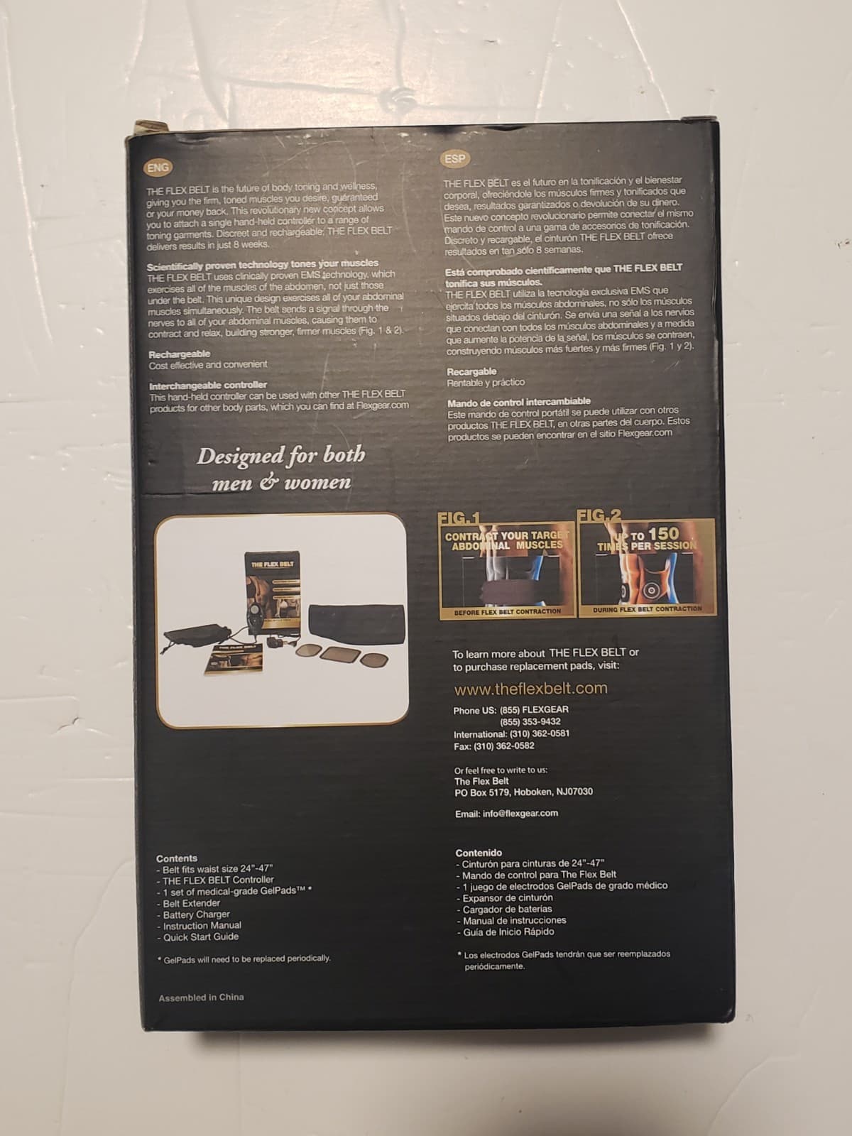 The  Flex Belt Slendertone System Bmr X70 and some Acessories  4