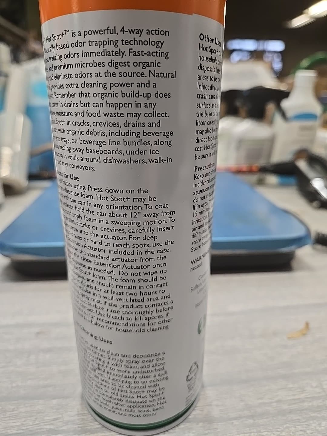 Invade Hot Spot Plus Foam 19oz- Odor & Scum Remover 4