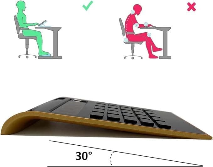 Solar Gold Calculator Standard Function Desktop Calculator LCD 10-Digit White 5